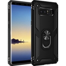 Eabhulie Samsung Galaxy Note 8 İçin Çift Katmanlı Halkalı Standlı ShockProof Kılıf (Yurt Dışından)