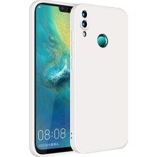 Eabhulie Huawei Y9 2019 İçin İnce Likit Silikon ShockProof Korumalı Kılıf (Yurt Dışından)