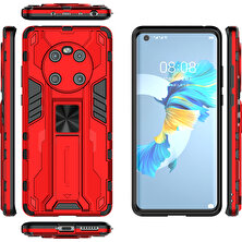 Eabhulie Huawei Mate 40 İçin Çift Katmanlı Pc Tpu Bumper Kaymaz ShockProof Korumalı Kılıf (Yurt Dışından)