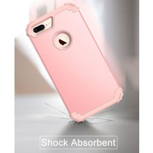 Eabhulie iPhone 7 Plus / 8 Plus İçin Pc Yumuşak Tpu Bumper 3'ü 1 Arada Koruma ShockProof Kılıf (Yurt Dışından)