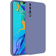 Eabhulie Huawei P30 İçin İnce Likit Silikon ShockProof Korumalı Kılıf (Yurt Dışından)