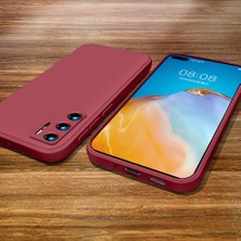 Eabhulie Huawei P40 İçin İnce Likit Silikon ShockProof Korumalı Kılıf (Yurt Dışından)