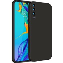 Eabhulie Huawei P30 İçin İnce Likit Silikon ShockProof Korumalı Kılıf (Yurt Dışından)