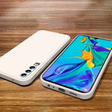 Eabhulie Huawei P30 İçin İnce Likit Silikon ShockProof Korumalı Kılıf (Yurt Dışından)