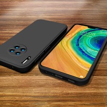 Eabhulie Huawei Mate 30 İçin İnce Likit Silikon ShockProof Korumalı Kılıf (Yurt Dışından)