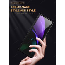 Eabhulie Samsung Galaxy Z Fold 2 5G İçin Flip Deri ShockProof Full Korumalı İnce Kılıf (Yurt Dışından)