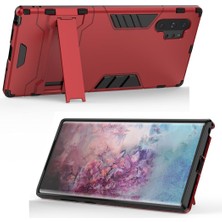 Eabhulie Samsung Galaxy Note 10 Plus / Note 10+ İçin Çift Katmanlı Tpu Pc Hibrit Korumalı Standlı Kılıf (Yurt Dışından)