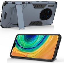 Eabhulie Huawei Mate 30 İçin Çift Katmanlı Tpu Pc Hibrit Korumalı Standlı Kılıf (Yurt Dışından)