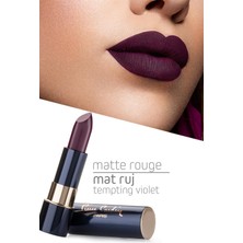 Pierre Cardin Matte Rouge Mat Ruj - Tempting Violet