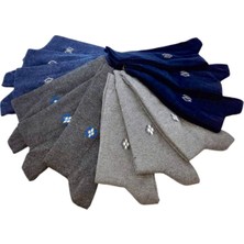 Black Arden Socks 12'li  Karışık Renkli Pamuklu Ekonomik Erkek  Soket Çorap 40-44 ESKT-0003