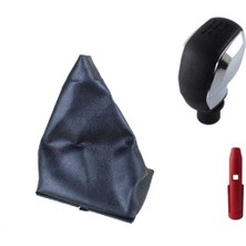 Moda Fiat Tepmra Vites Körüğü ve Krom Spor Vites Topuzu Takım