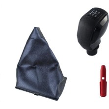 Moda Fiat Tepmra Vites Körüğü ve Siyah Kapaklı Spor Vites Topuzu Takım