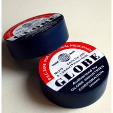 Globe Izole Elektrik Bandı 10'lu Paket - Mavi - Globe Plastik Izole Elektrik Bandı - Mavi