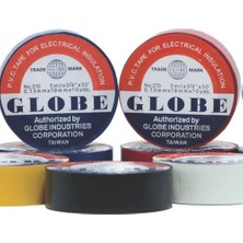 Globe Izole Bant Mavi Elektrik Bandı 19 mm x 10 Metre 1 Adet - Mavi -