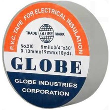 Globe 19MM Pvc Elektrik Izole Bant Izolasyon Bandı,globe Bant Gri,izole Bant Globe,elektrik Bantı