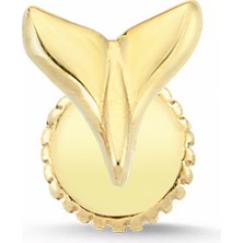 Altın Sepeti Altınsepeti Altın Balık Kuyruğu Kıkırdak Piercing