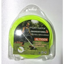 Por-Max Mmotorlu Tırpan Misinası 41MT Altıgen 3,3 mm Silikonlu Plastik