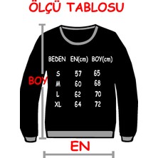 Rock&Roll Nypd Antrasit Kapüşonlu Kalın Erkek Sweatshirt