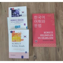 Kutlu Yayınevi Korece Eğitim Seti 4 Kitap