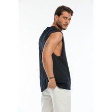 Superlife Bisiklet Yaka Kolsuz T-Shirt