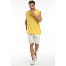 Superlife Bisiklet Yaka Kolsuz T-Shirt