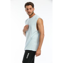 Superlife Bisiklet Yaka Kolsuz T-Shirt