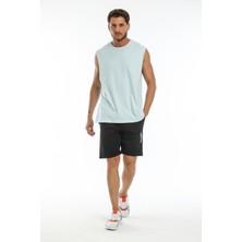 Superlife Bisiklet Yaka Kolsuz T-Shirt