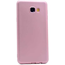 Mobaxaksesuar Samsung Galaxy C5 Kılıf Soft Mat Premier Case