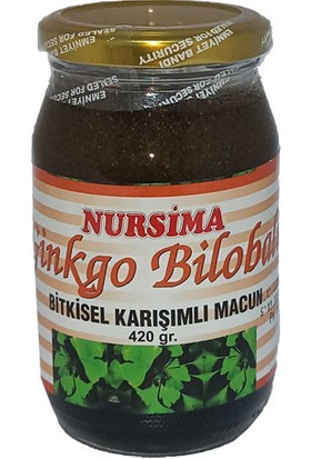 Nursima Ginko Bilobalı Bitkisel Karışımlı Macun 420 gr