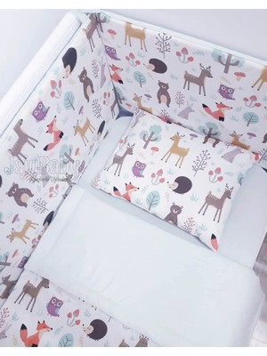 Jaju Baby Sevimli Orman Bebek Nevresim Takımı ve Kenar Koruma
