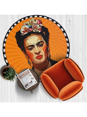 Rugs Modern Mira 853 Frida Kahlo Baskılı Halı