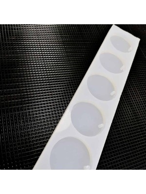 Hobizubi Reçine Epoksi Magent Kalıp - Çoklu Yuvarlak - E00