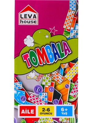 Leva House Süper Tombala Kutu Oyun Seti