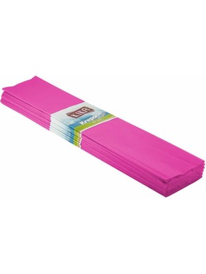 Kikajoy 10'lu Fuşya Krapon Kağıdı 50X200