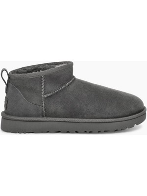 UGG Gri Kadın Bot 1116109 Ugg W Classic Ultra Mini Grey (Gri)