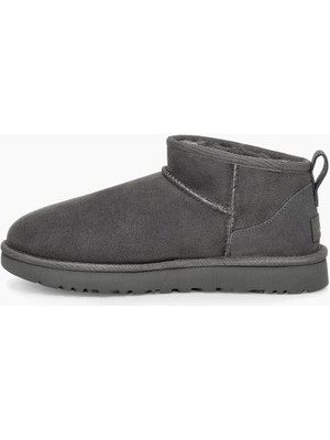 UGG Gri Kadın Bot 1116109 Ugg W Classic Ultra Mini Grey (Gri)