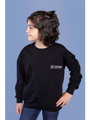 Toontoy Kids Erkek Çocuk Baskılı Sweatshirt