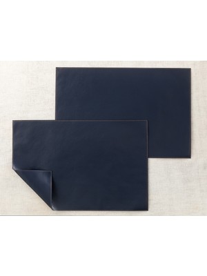 English Home Leather Deri 2'li Amerikan Servis 30 x 45 cm Lacivert