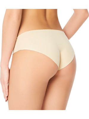 Proslim Kadın Ten Lazer Slip Külot Toparlayıcı Tüm Gün Konfor Dikişsiz Ipeksi