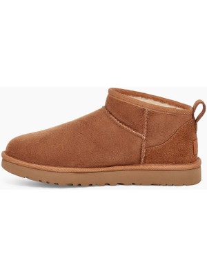 UGG Kadın Bot 1116109 Ugg W Classic Ultra Mını Chestnut (Taba)