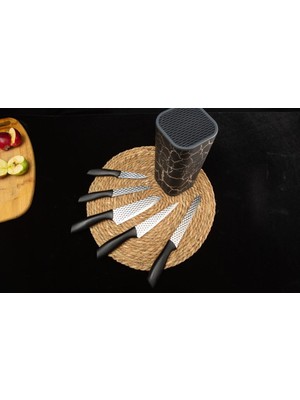 Arow Diamond 6'lı Bıçak Set Gümüş DC.TR-3494