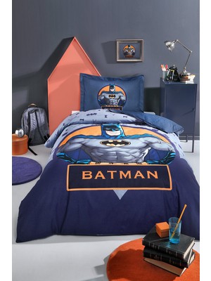 Özdilek Batman Danger Mavi (Özel) Tek Kişilik Nevresim Takımı Lisanslı Özdilek Nevresim Takımı
