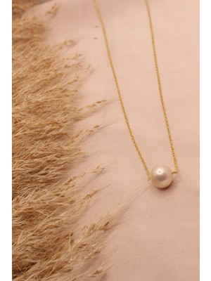 Pearls In Ocean Gold Inci Kolye Joy Serisi 102