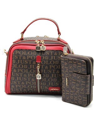 Just Polo Çanta Cüzdan Kombin