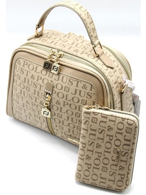 Just Polo Çanta Cüzdan Kombin