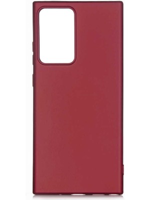 Mobaxaksesuar Samsung Galaxy Note 20 Ultra Kılıf Soft Mat Premier Case