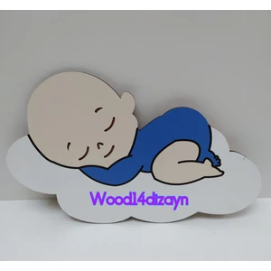 Wood 14 Dizayn Çocuk Odası Dekoratif Ahşap Aydınlatma