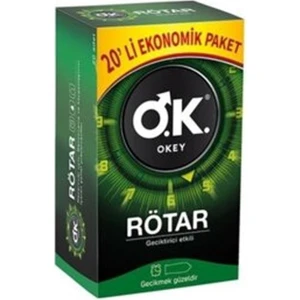 Rötar 20 Adet Prezervatif