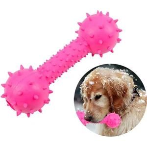 Dikenli Dumbell Diş Kaşıyıcı Köpek Oyuncağı 5X14 cm