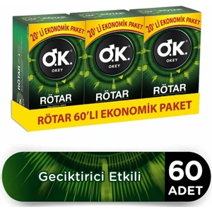 Prezervatif Rötar 20 Li X 3 Adet (60 Lı)